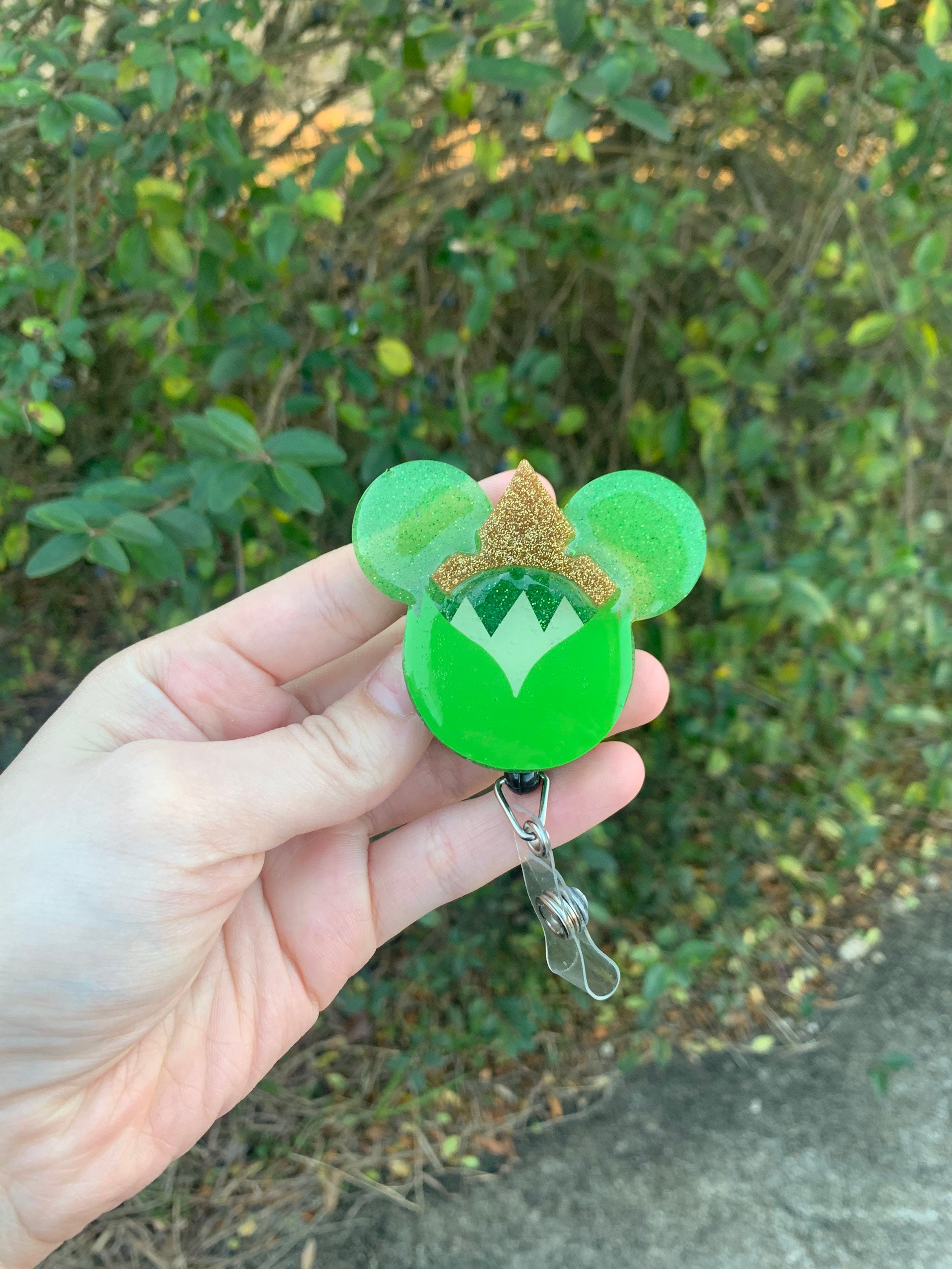 Disney inspiriert Prinzessin Tiana Handy Griff/Badge Clip | Etsy