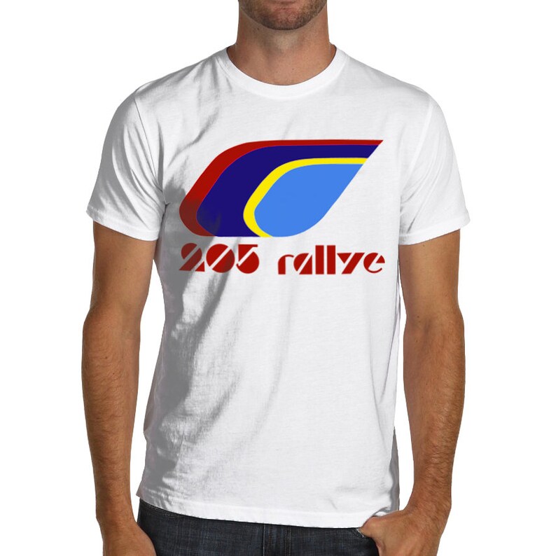 Peugeot 205 Rallye Racing Soft Cotton Tshirt Rally WRC Gti Etsy