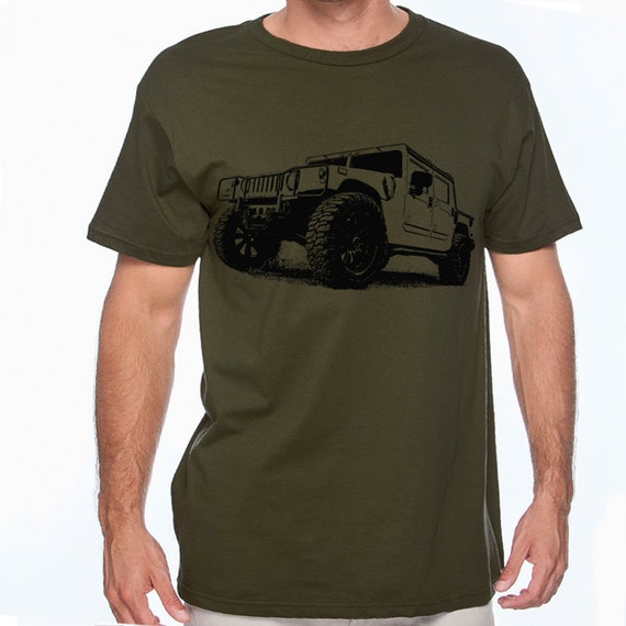 Hummer H1 Pick-up SOFT Cotton T-shirt S 