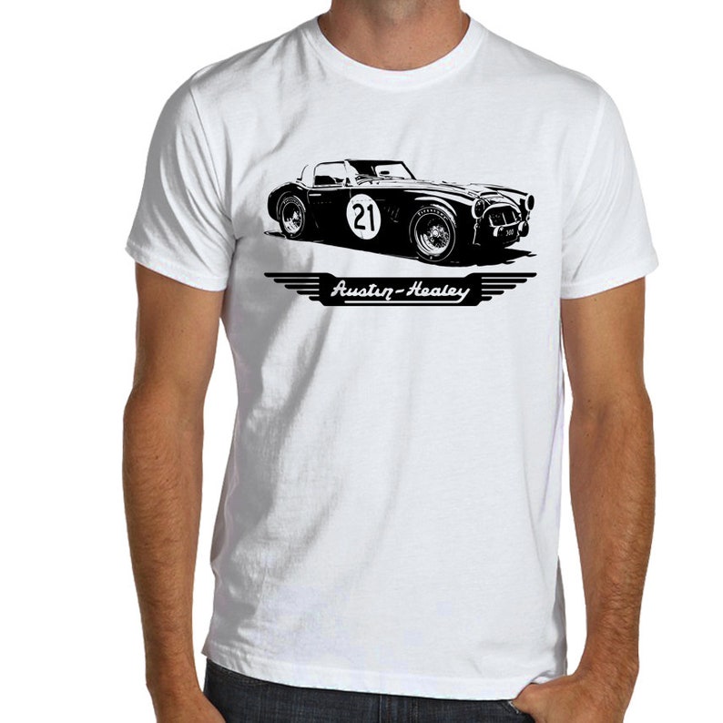 Austin-healey 3000 British Sports Car Soft Racing T-shirt - Etsy