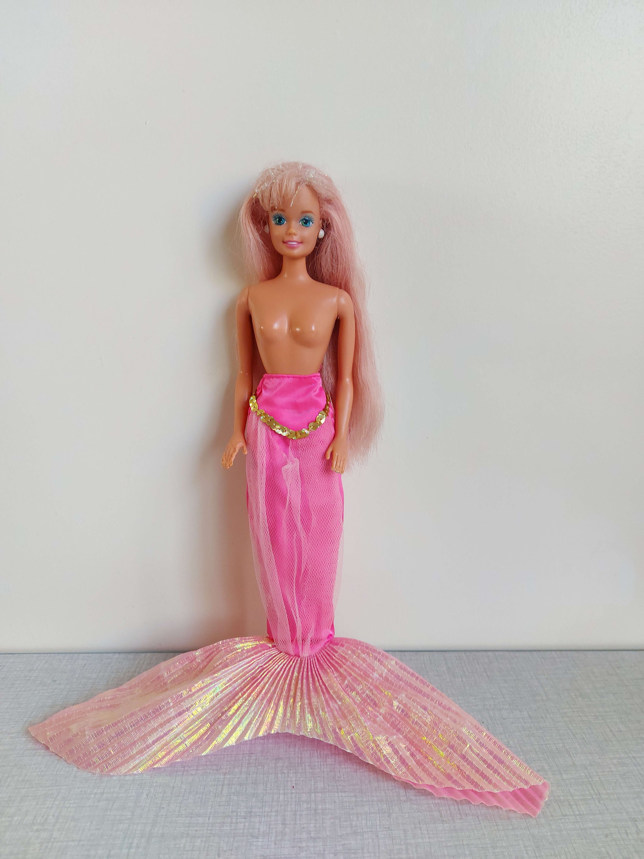bellen Reiziger huren Fountain Mermaid Barbie Mattel 1993 - Etsy UK