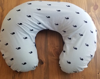 whale boppy pillow