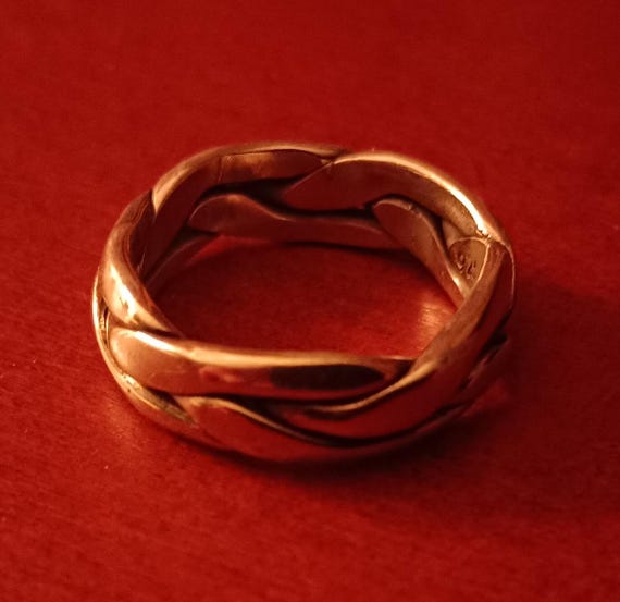 Silver Celtic Ring - image 1