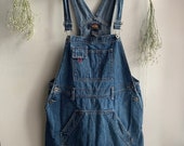Vintage Route 66 Skort Denim Overalls by Blume Vintage
