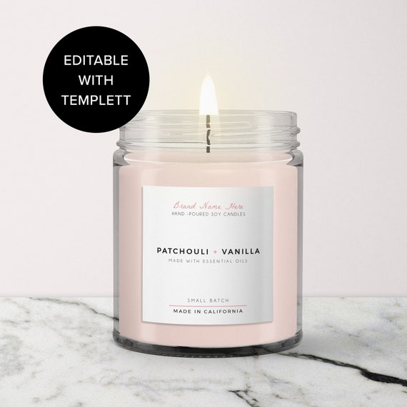 candle labels