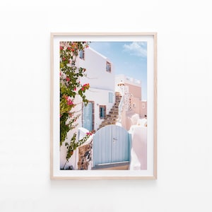 Greece Wall Art, Greek Island Print, Mediterranean Photography, Digital Download