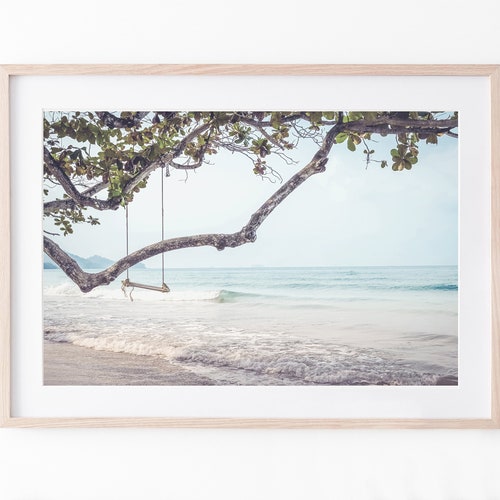Beach Printable Wall Art Ocean Print Coastal Printable Etsy