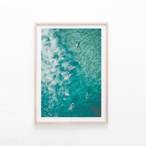 Neutral Beach Print Coastal Wall Art Digital Print Beach Etsy