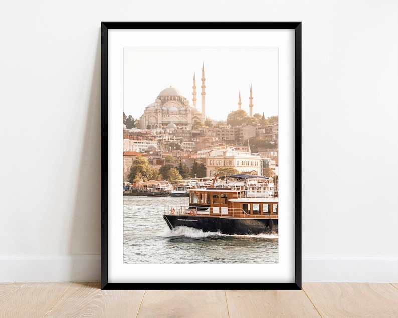 Istanbul Wall Art Istanbul Landscape Turkey Prints Turkey Etsy