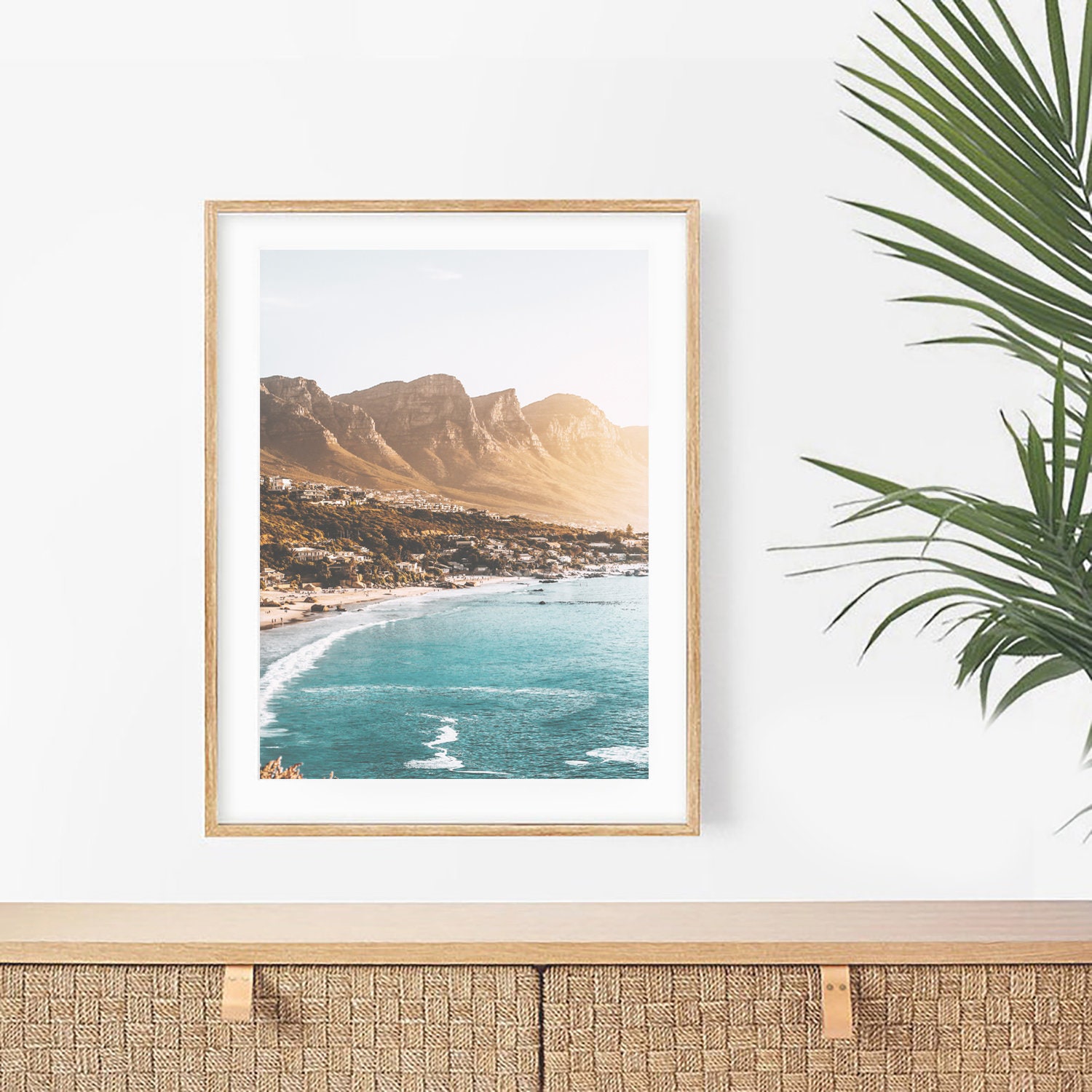 Cape Town Wall Art Cape Town Print Beach Print Travel Wall Etsy