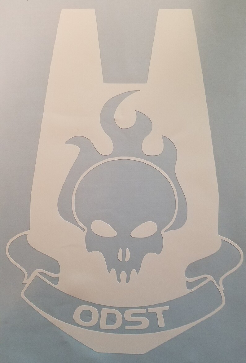 Halo ODST Symbol Vinyl Graphic Decal Bumper Sticker Car Truck Etsy