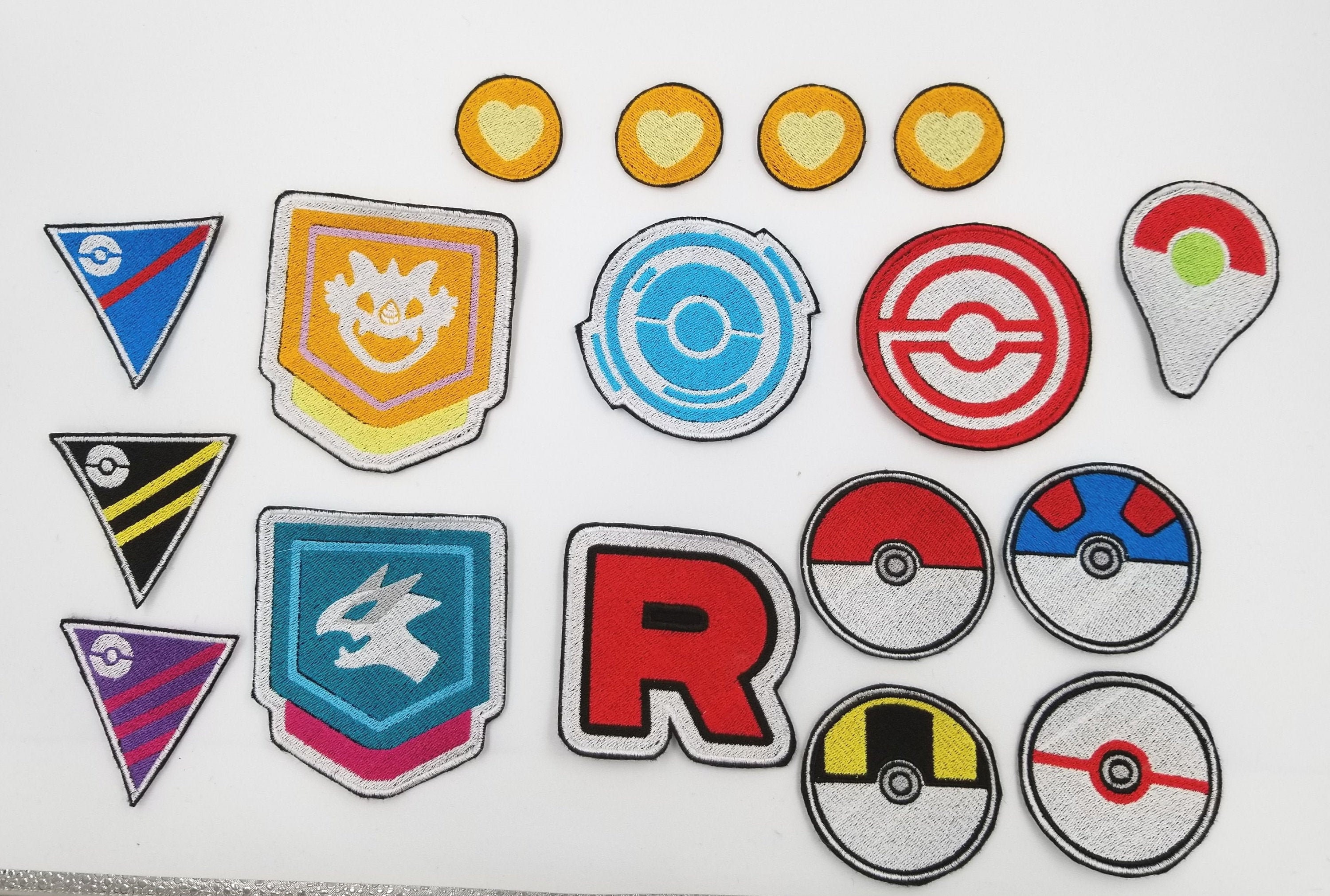 Pokemon Go Patch Set Level 50 Jacket All Patches 