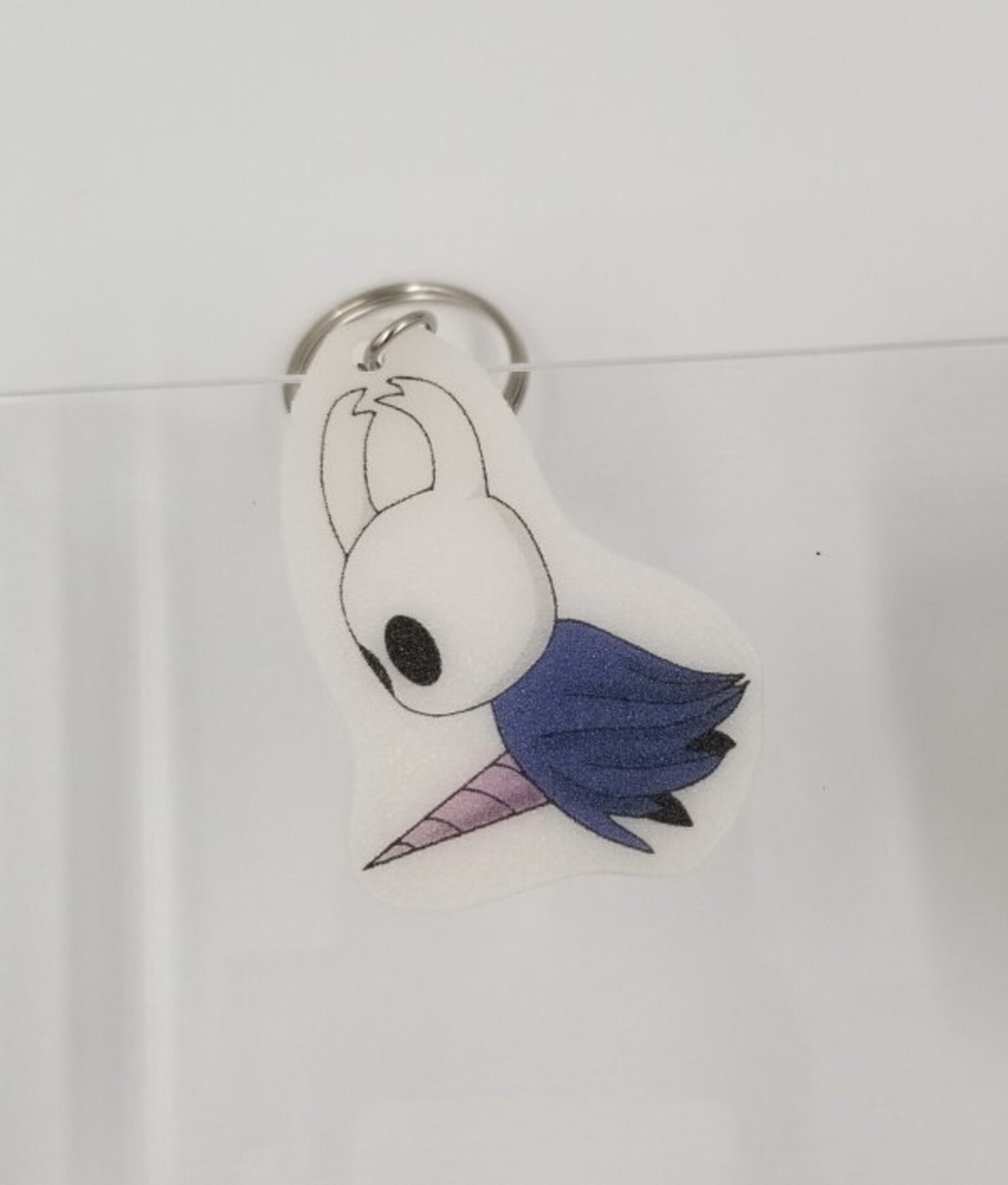 Hollow Knight Charm Keychain Plastic Strap with Nail | Etsy