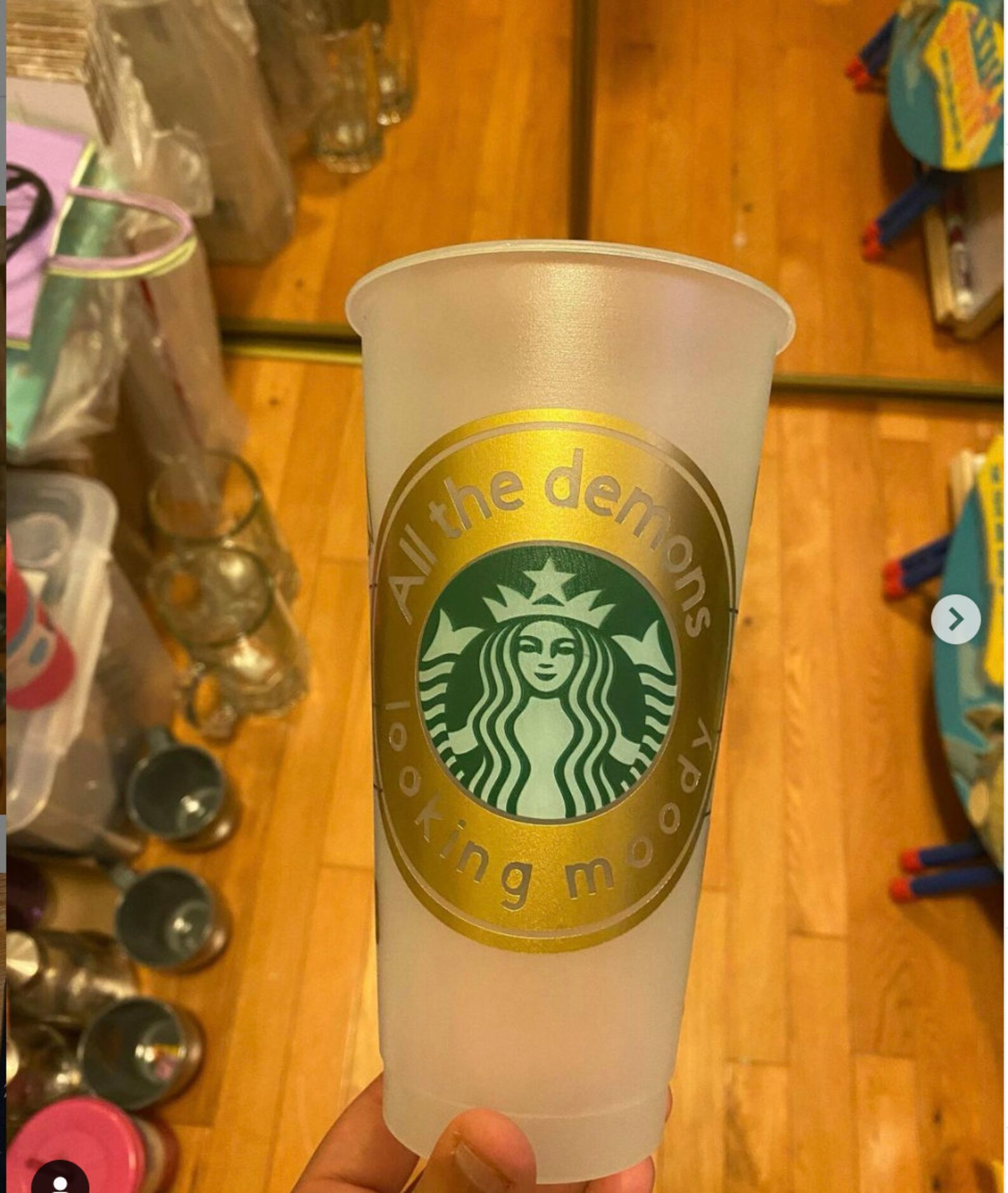 Drake Starbucks Reusable Cup Drake Personalized gift Etsy