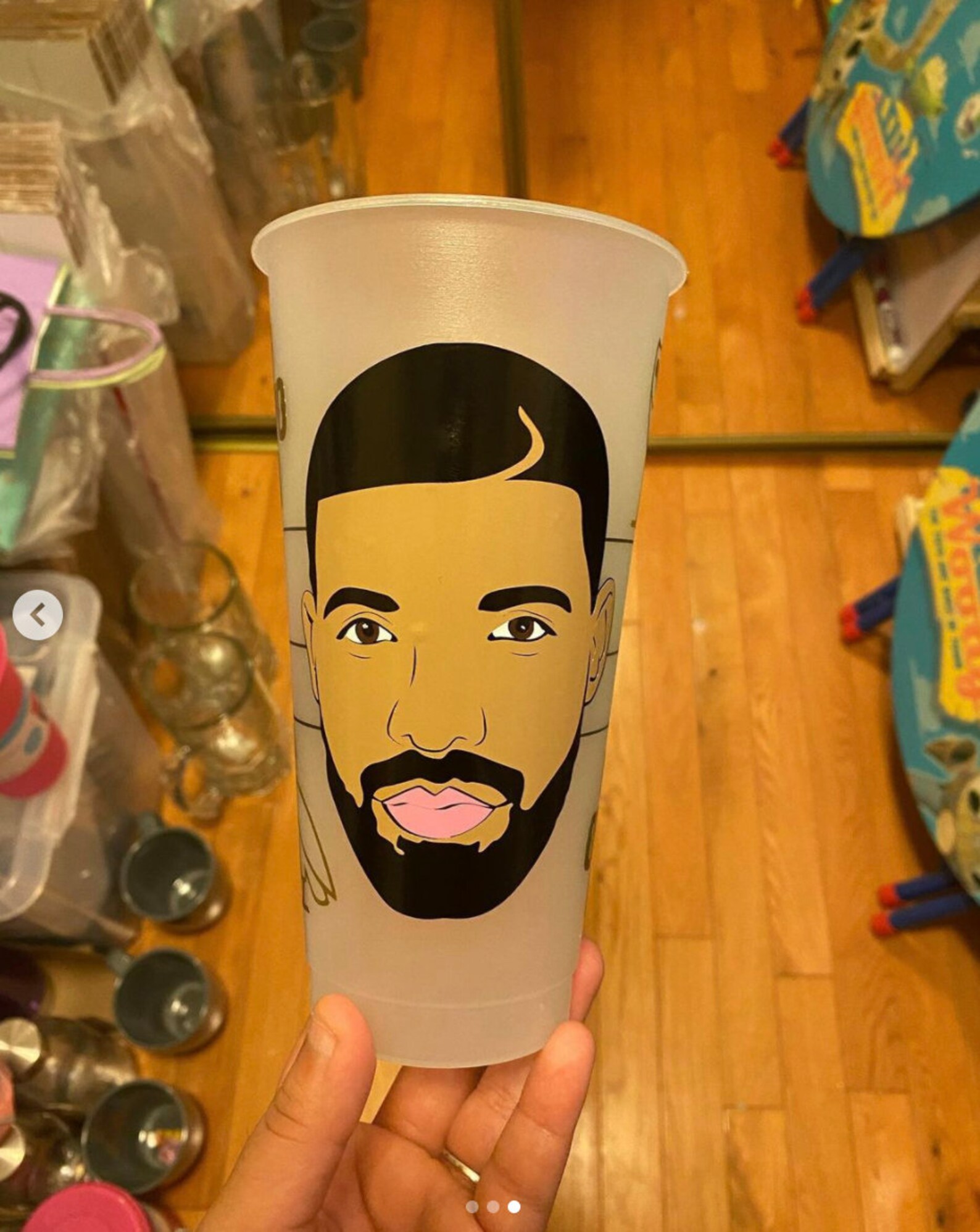 Drake Drinking Starbucks Meme - ov9p736