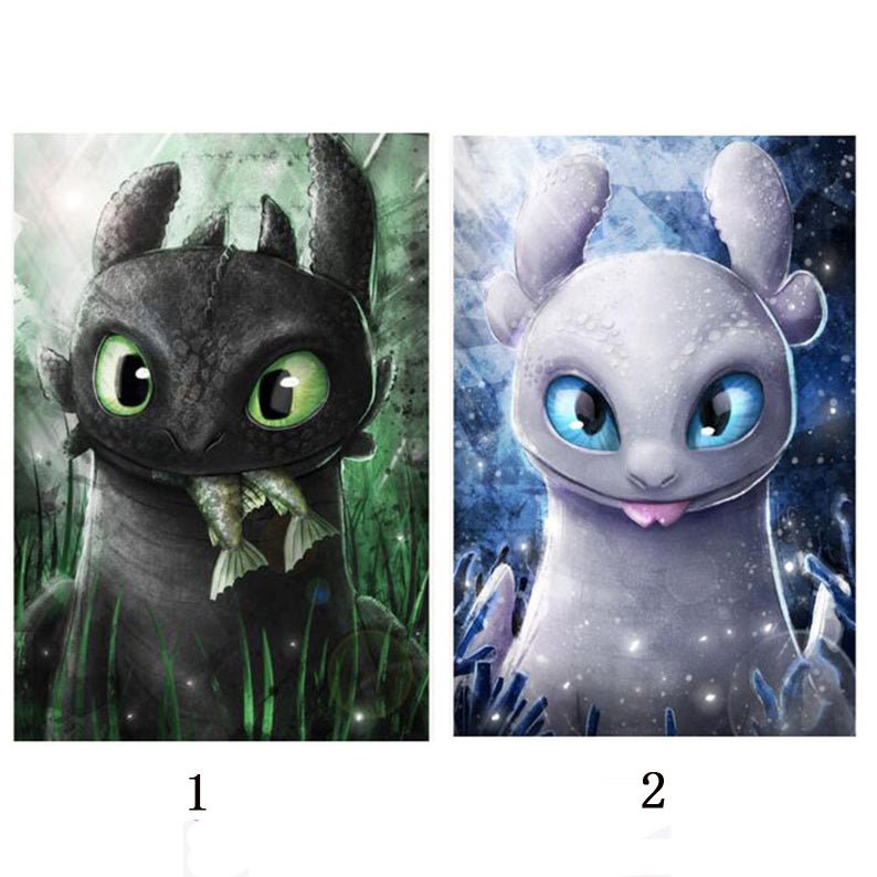Diamond Painting Kit How to train your dragon Full Etsy