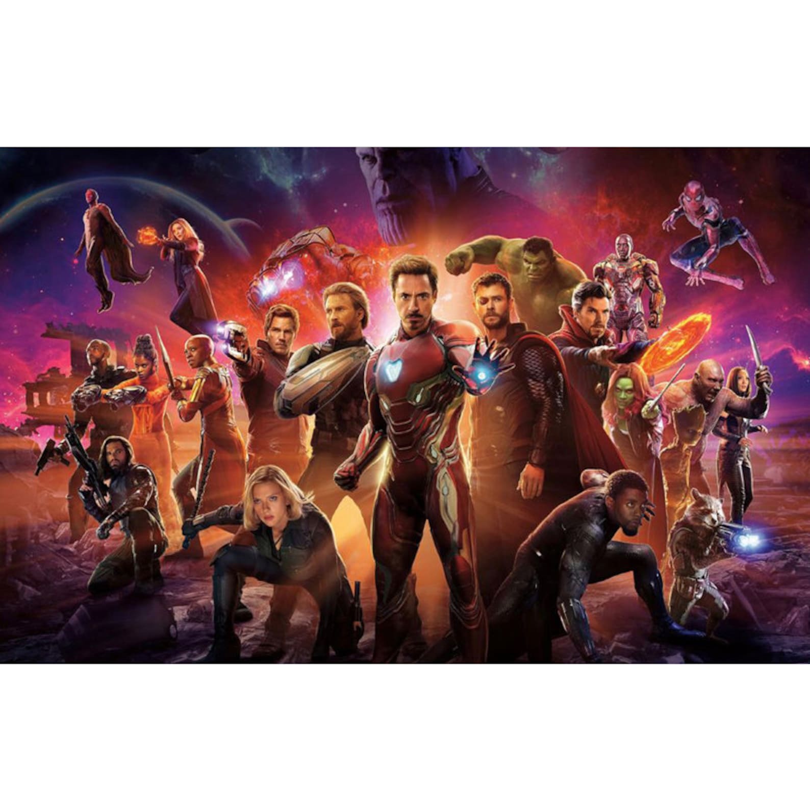 DIY Diamond Painting Superhero Avengers Full Square Round Etsy