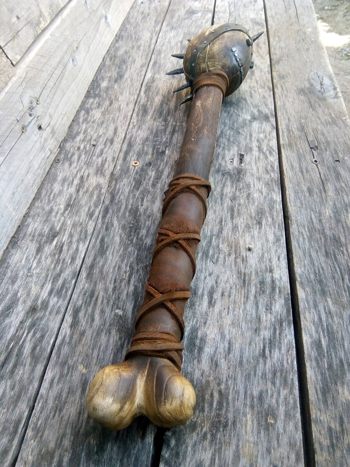 Battle War Mace His name is........ Etsy
