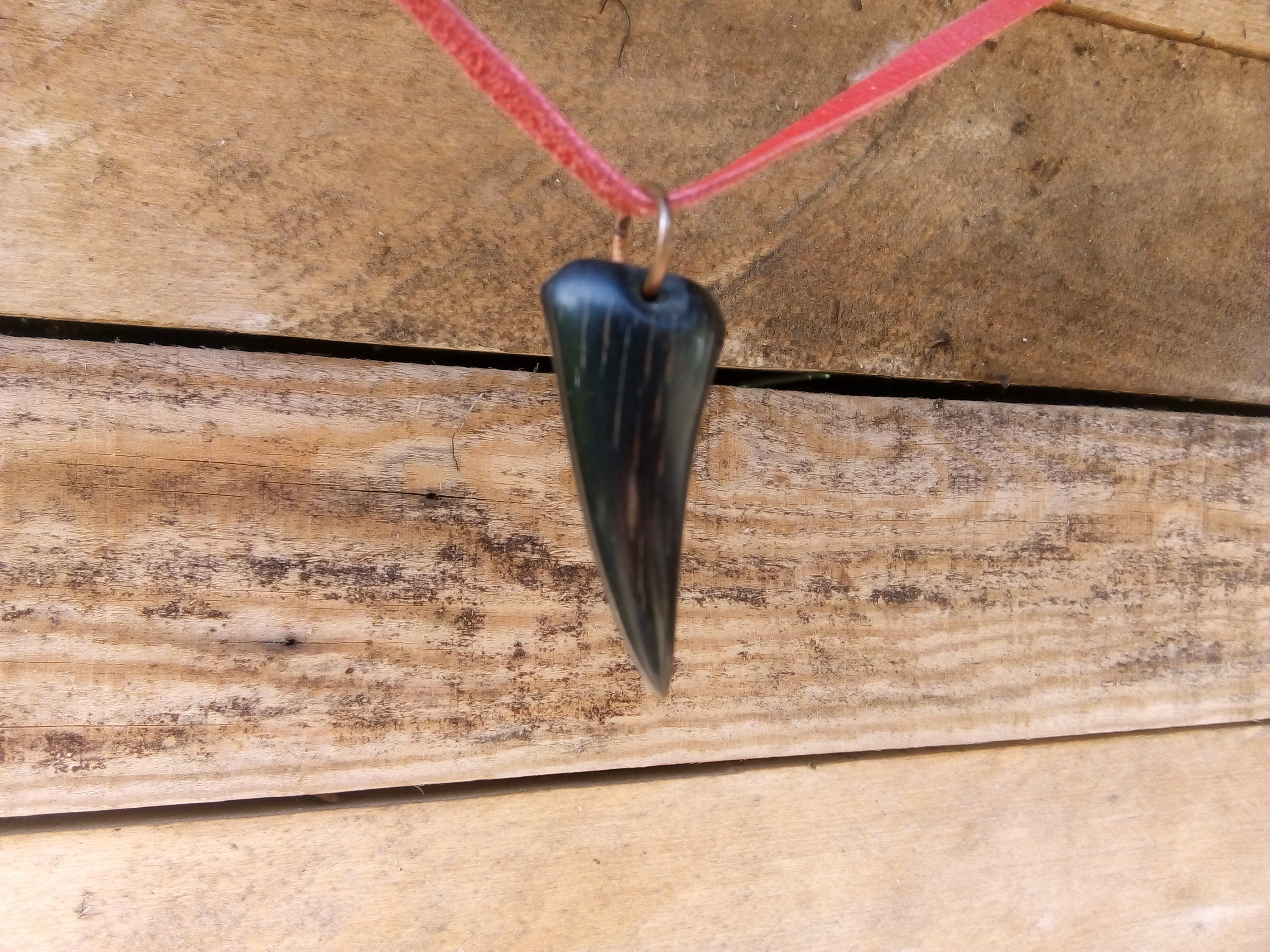 Necklace Pendant Made of Buffalo Horn Handmade Etsy UK