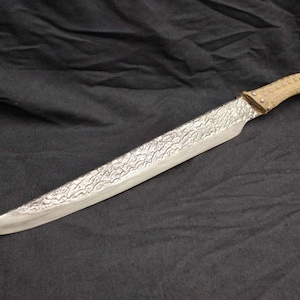 Wooden training fantasy elf saber handmade