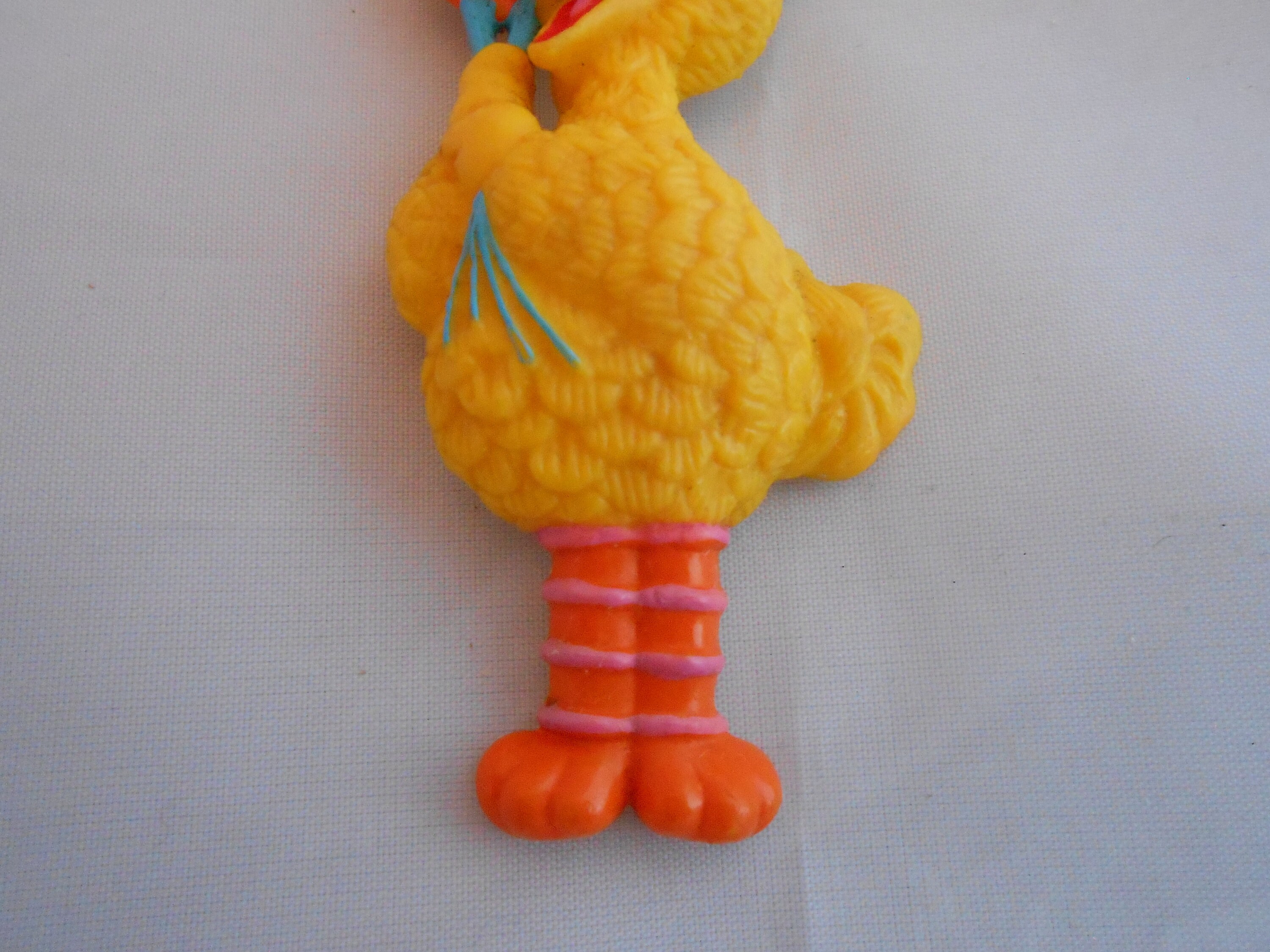 Vintage Sesame Street Big Bird Keychain Jim Henson Muppets Etsy