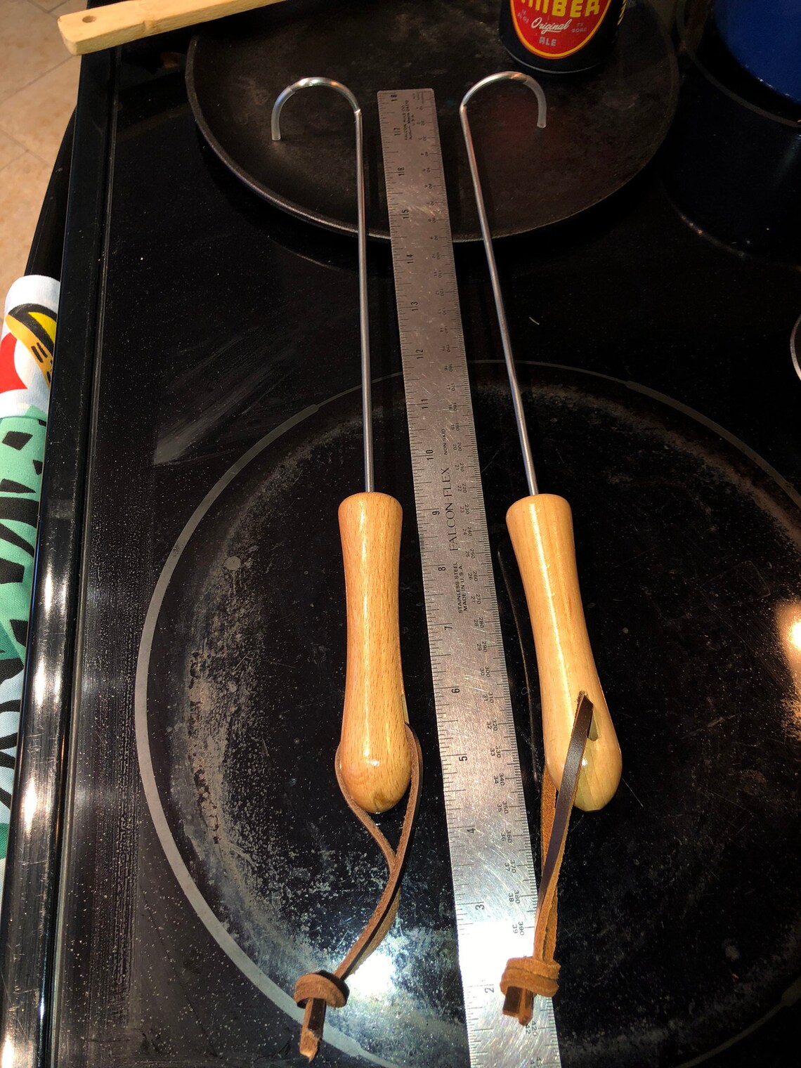 Pit Mate Pro, BBQ Grilling Fork, Grill Fork for Him, Left and Right