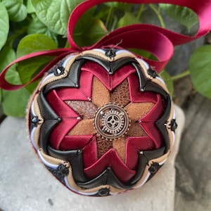 Steampunk Victorian Ball Ornament