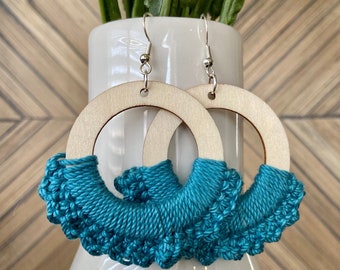 Boho Crochet Earrings