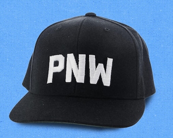 PNW Arch snapback - Seattle snapback - Portland hat - Northwest streetwear - PNW hipster hat - Washington Oregon snapback hats