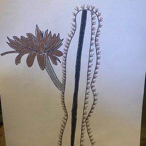 From the thorn emerges the flower