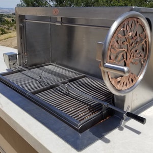 Santa Maria BBQ with Deco Wheel