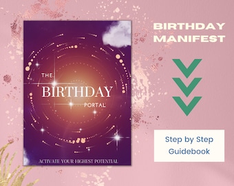 Birthday Guidebook | Law of Attraction, Journal Prompts (eBook)
