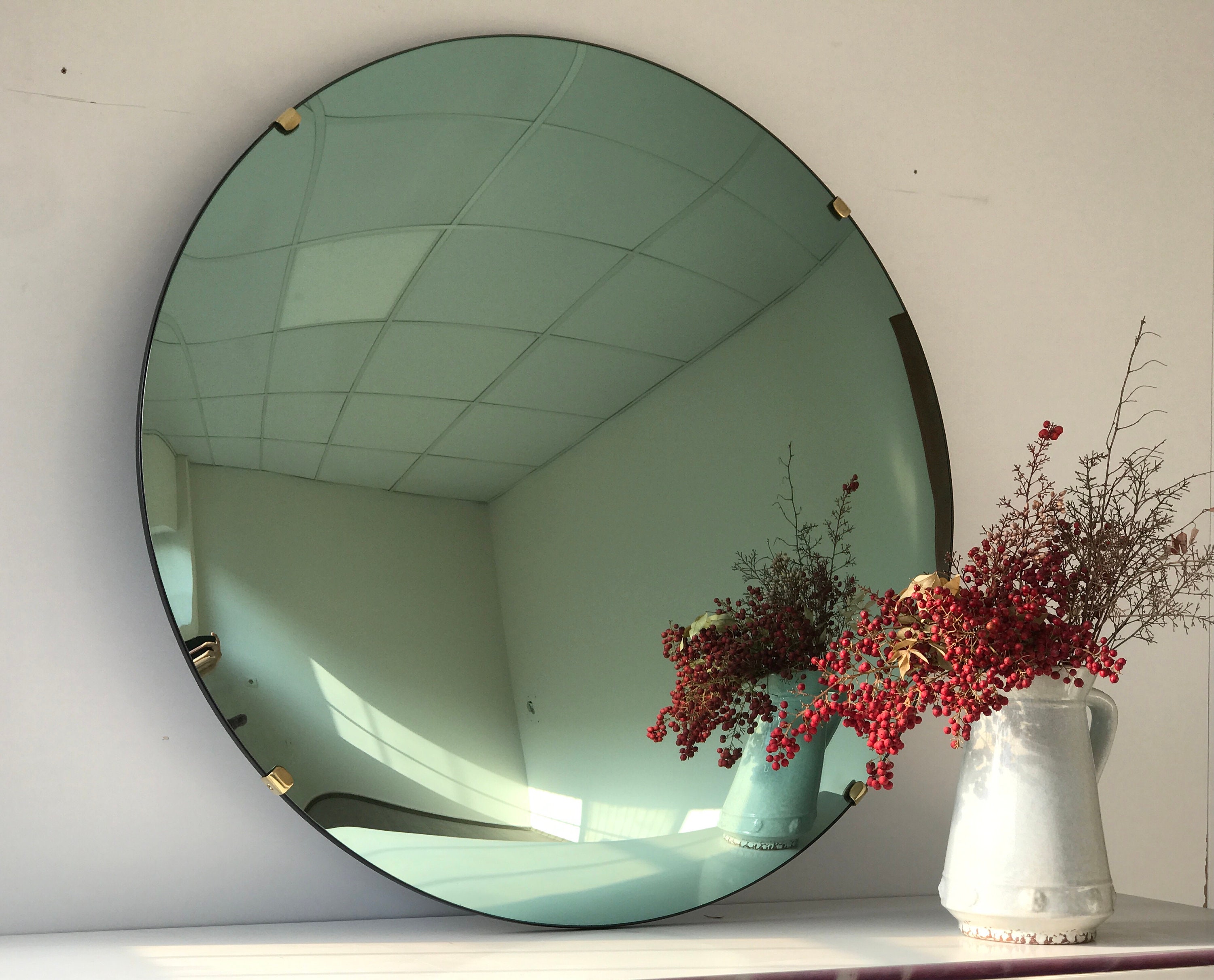鏡 HOME ECONOMICS EXPERIMENT mirror green 鏡 HOME ECONOMICS EXPERIMENT mirror green il_fullxfull