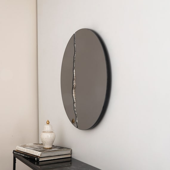 Specchio rotondo da parete senza cornice diametro 100cm ROUND