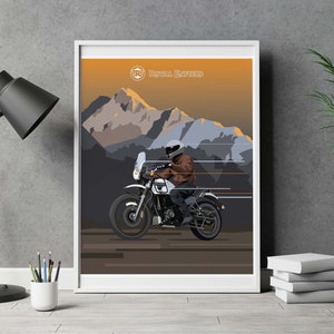 Royal Enfield Himalayan Poster