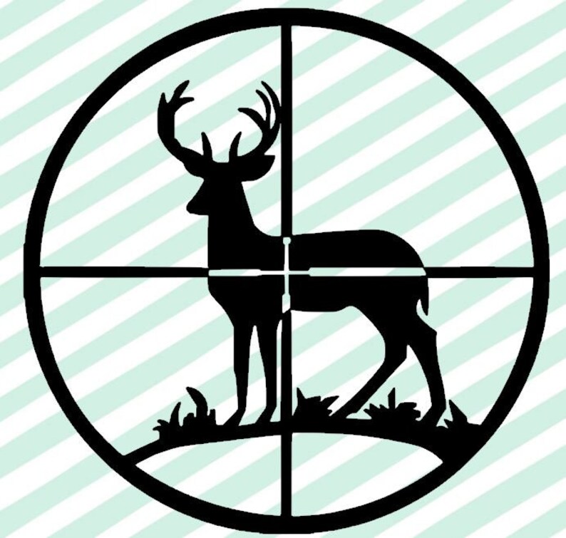 deer in crosshairs deer in crosshairs
