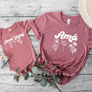 Mommy and Me Matching Shirts- Navajo Language
