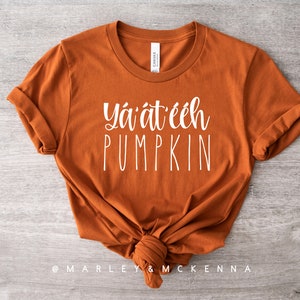 Yá’át’ééh/Hello Pumpkin Shirt