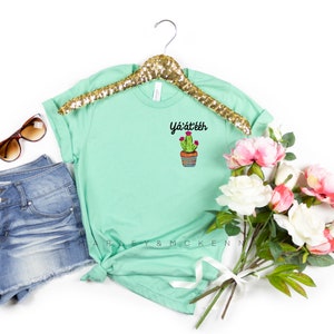 Yá’át’ééh | Hello | Cactus Shirt