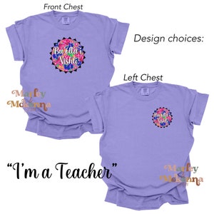 I am A Teacher | Colorful Floral Shirt