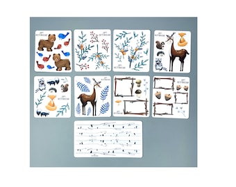 Into the Woods Collection - Planner Stickers