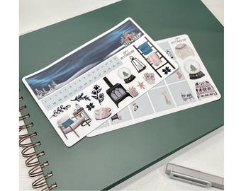 LD Nordic Nights - Laurel Denise friendly Monthly Kit - Undated and 2024 dated vertical and horizontal - mini option available