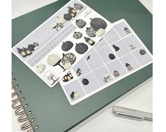 LD Halloween - Laurel Denise friendly Monthly Kit - Undated and 2024 dated vertical and horizontal - mini option available