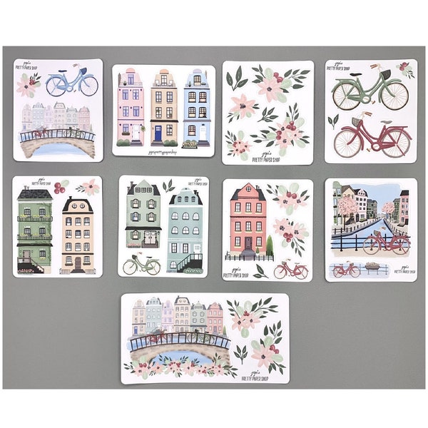 Amsterdam Collection - Planner Stickers