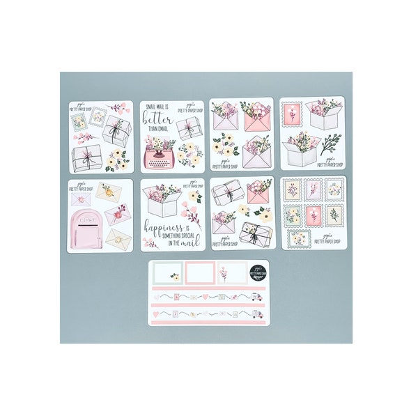 Happy Mail Collection - Planner Stickers