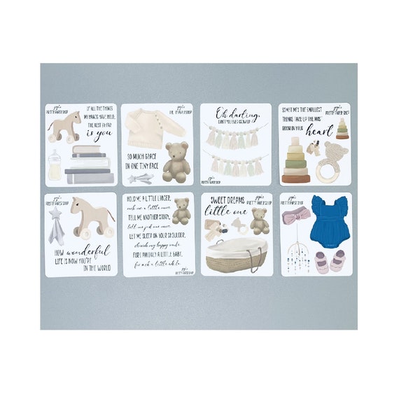 Baby - Memory Keeping Collections - Planner Stickers - Months and Milestones