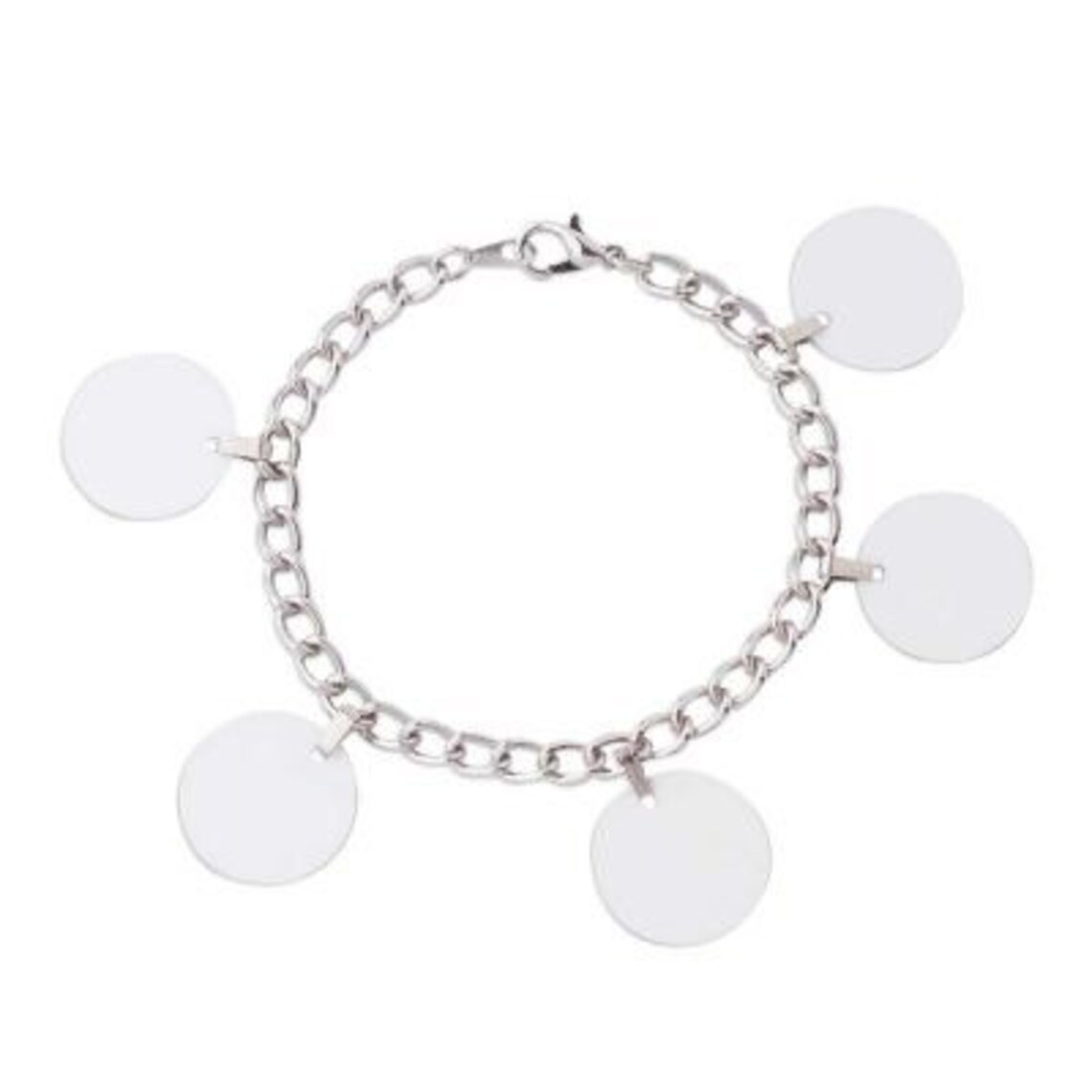 Sublimation Charm Bracelet Blank Etsy