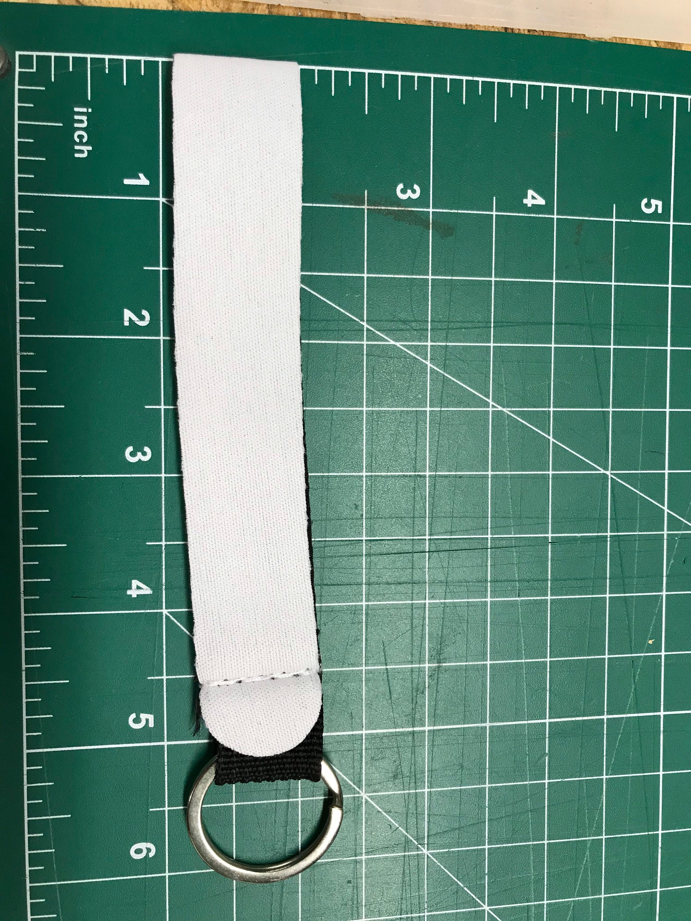 Sublimation Keychain Wristlet Neoprene Etsy