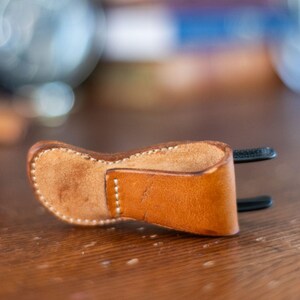 Funda de cuero para cinturón de alicates Knipex XS de 4 pulgadas imagen 4