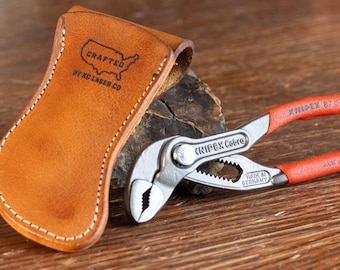 Knipex 5 Inch Plier Leather Belt Holster Case